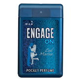 Engage On Cool Marine Pocket Perfume For Men | Citrus & Fresh Fragrance Scent , Long Lasting Skin Friendly Perfume For Men 18ml 0.6 Fl.oz.